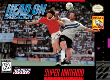 Head-On Soccer (USA) box cover front